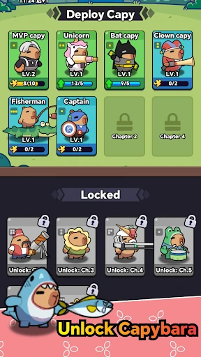 Gameplay screenshot 2 from Battle, Capybara! - Strategy game