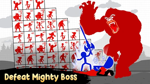 Gameplay screenshot 1 from Stick Hero: Tower Defense - Strategy game